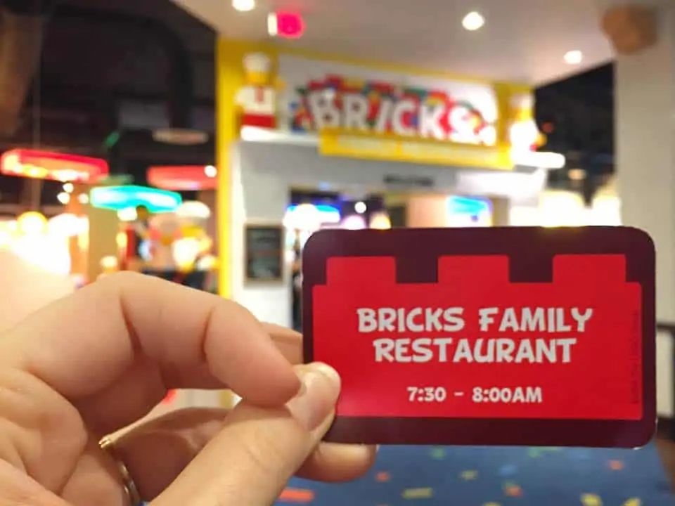 Bricks Buffet at Legoland Florida Hotel