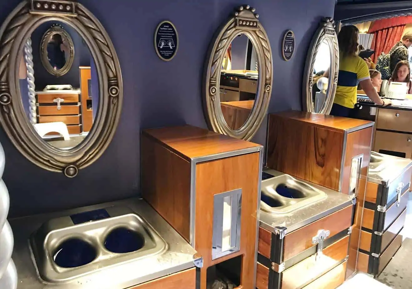 disney dream oceaneer club hand washing stations