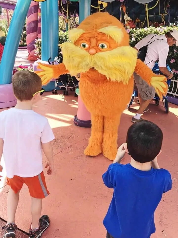 lorax at seuss landing