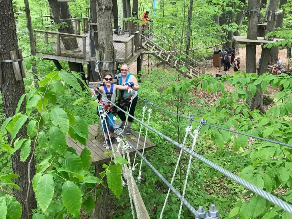 sky high aerial adventure park