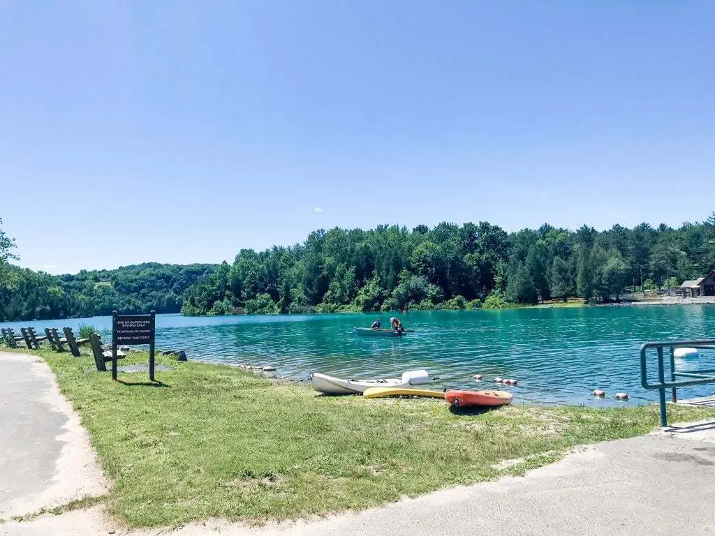 green lake state park visit in syracuse