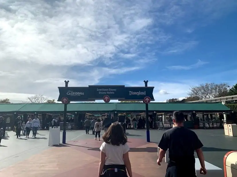 disneyland entrance