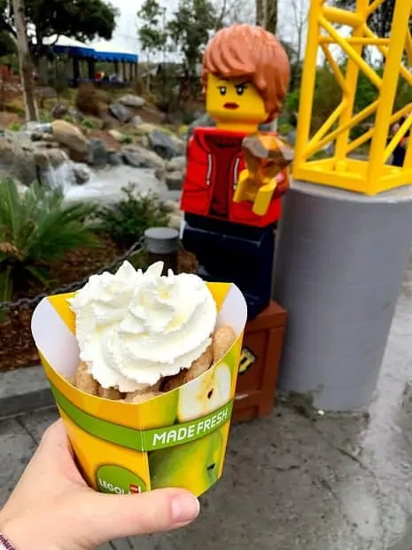 granny apple fries at legoland california