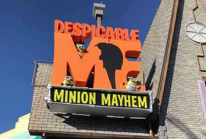 despicable me ride at universal orlando