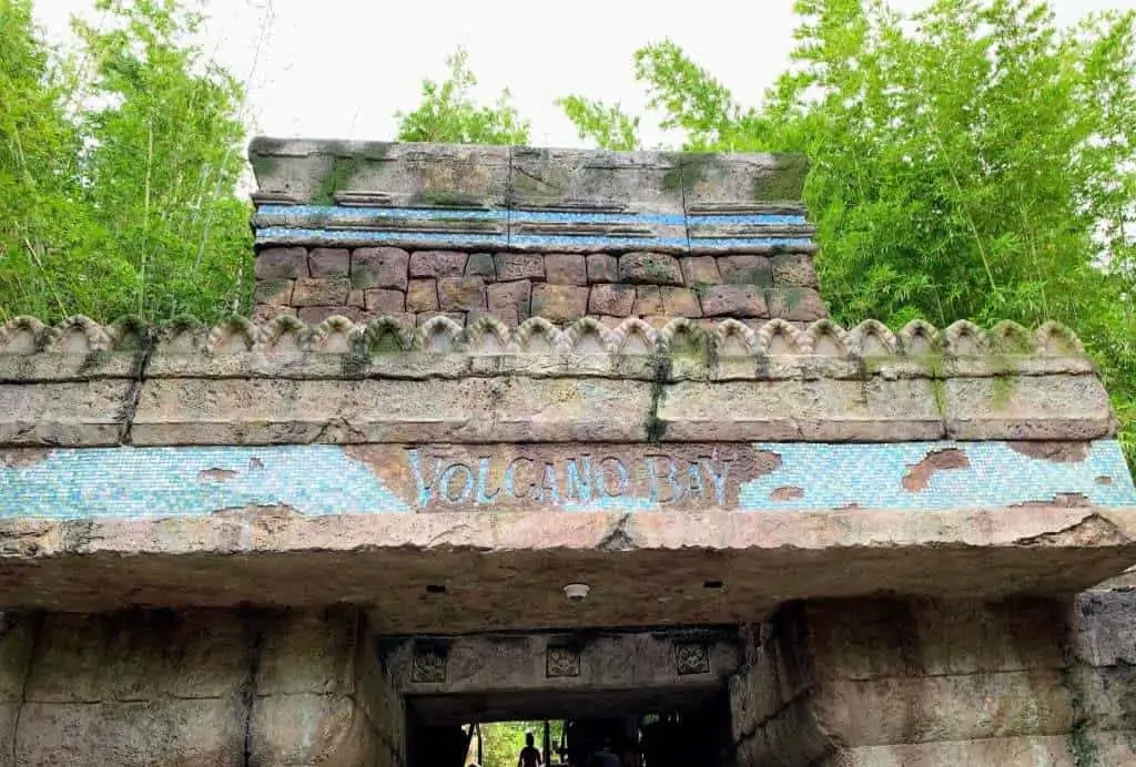 entrance to Universal Volcano Bay