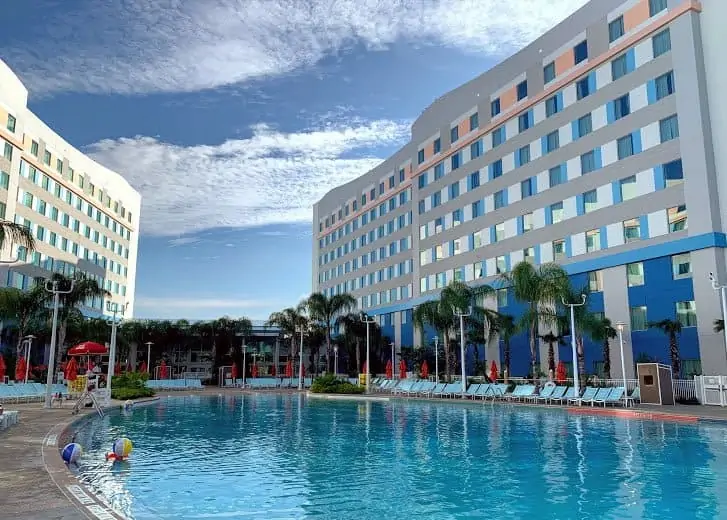 Pool at Surfside Inn and Suites. 