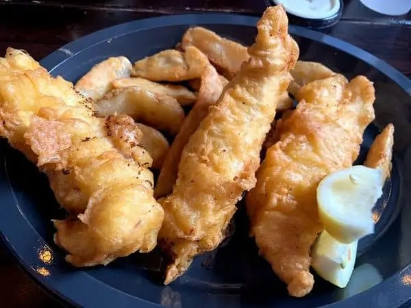 Fish and Chips at The Wizarding World of Harry Potter.