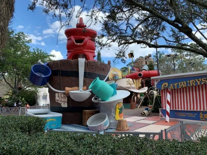 fievels playland water slide at universal studios