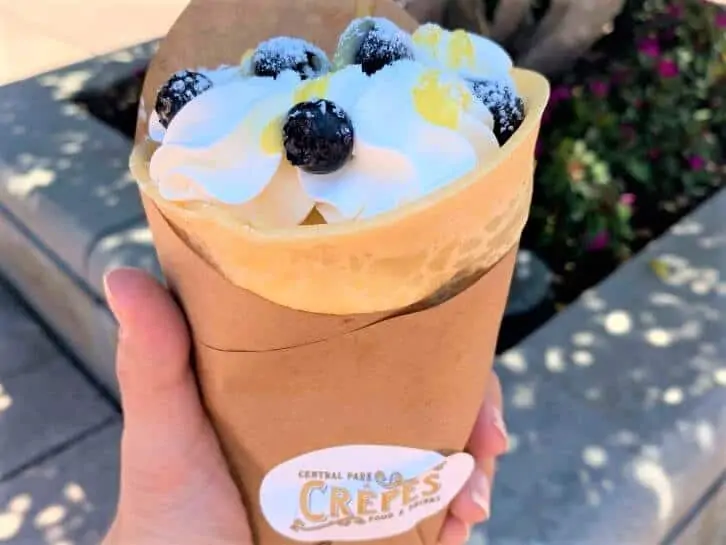 crepe at universal studios