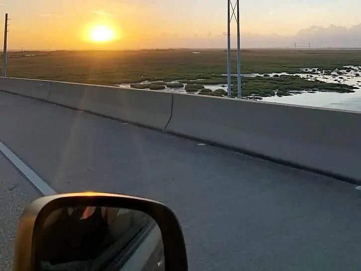 ny to fl road trip itinerary sunset