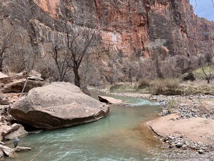 zion riverside walk las vegas itinerary