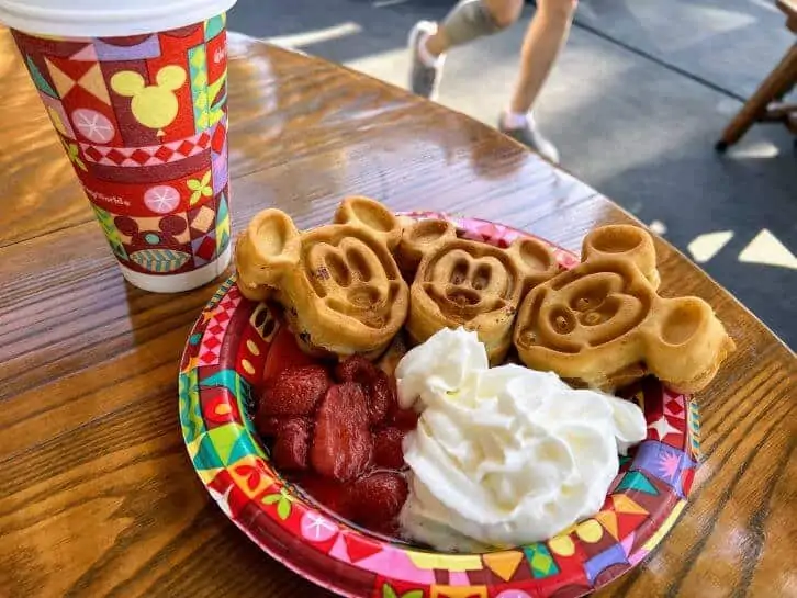 mickey waffles 2 days at disney world