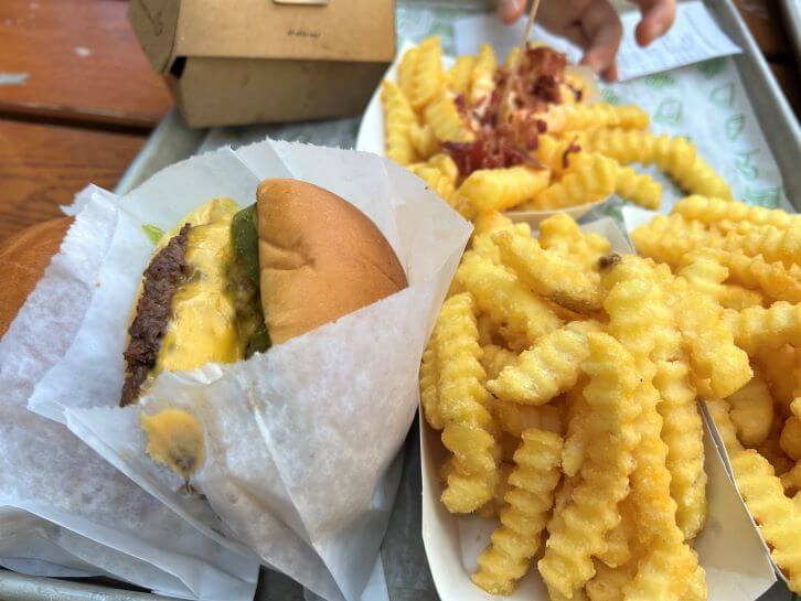 Southern California Theme Park Itinerary Shake Shack