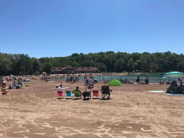 green lake state park syracuse with kids