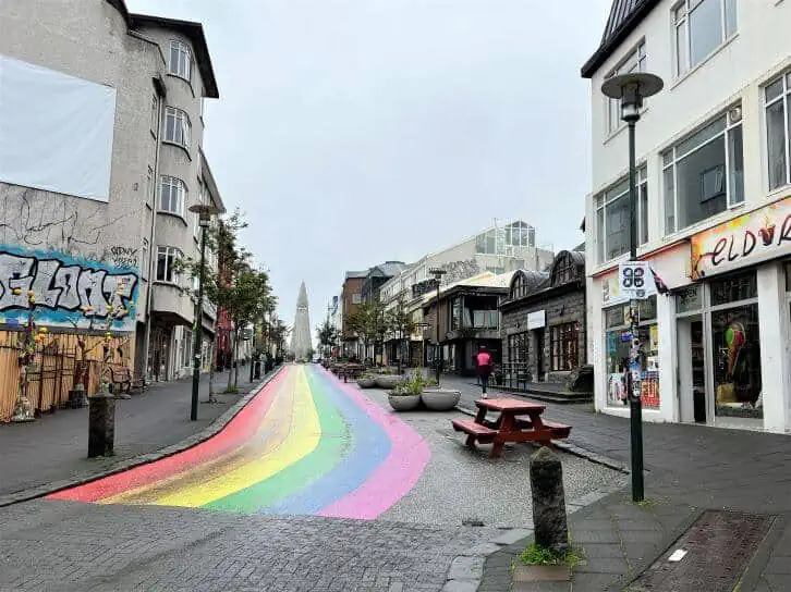 iceland raindbow road