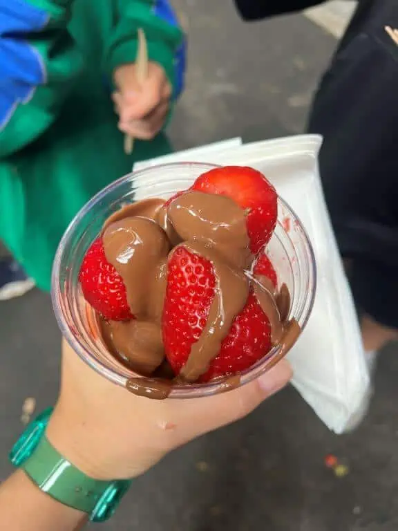 family trip to london borough market