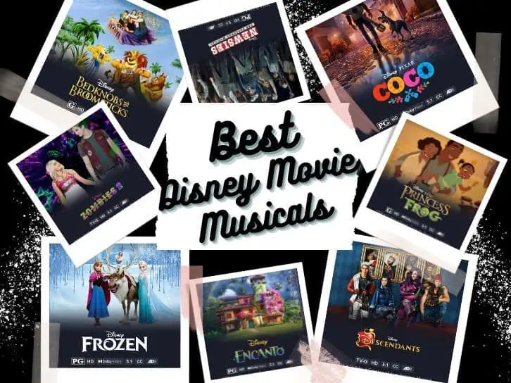 list of the best disney musical movies ever made