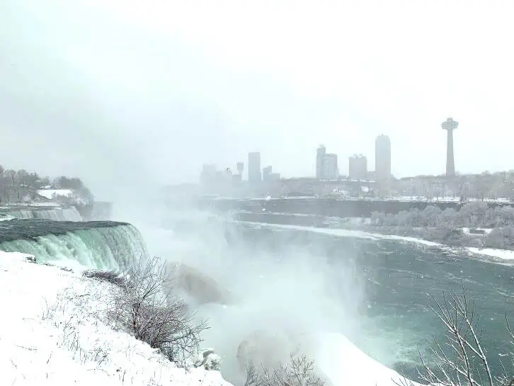 niagara falls from new york city falls