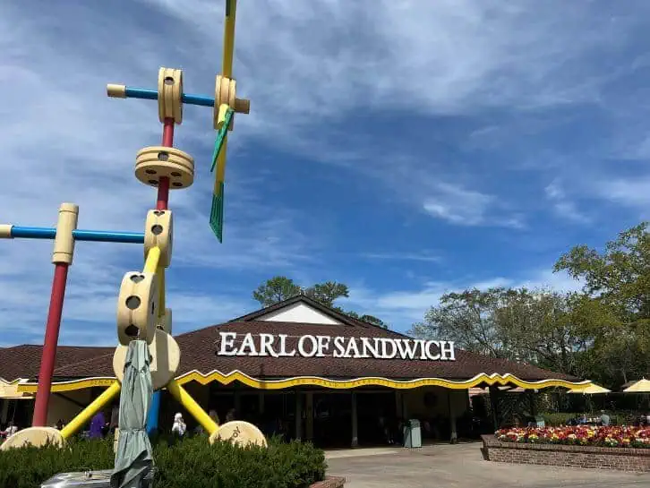 disney springs restaurants earl of sandwich